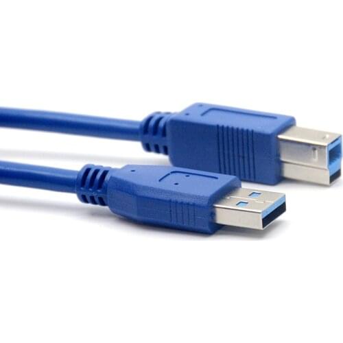 Promotion USB 3.0 A to B Printer Cable Type USB A Male to Male B Print Cable Wire Cord for Printer Supper Speed 0.3/0.5/1/1.5/3m