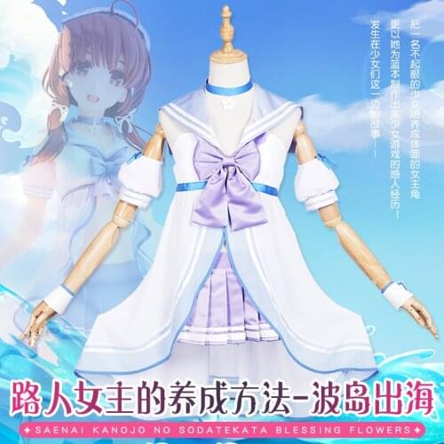 Anime Saekano: How To Raise A Boring Girlfriend Hashima Izumi Sailor Uniform Cosplay Costume Women Halloween Free Shipping 2021