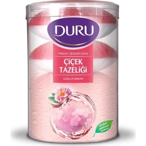 Duru Fresh Sensations Çiçek Tazeliği Güzellik Sabunu 440 gr - 4 Adet x 110 gr