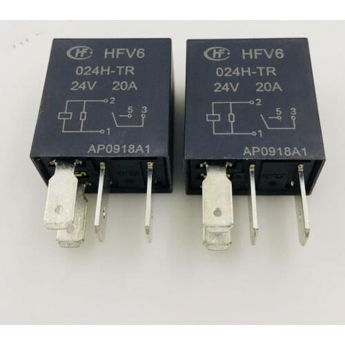 HFV6-024H-TR 24VDC 20A24VDC car relays