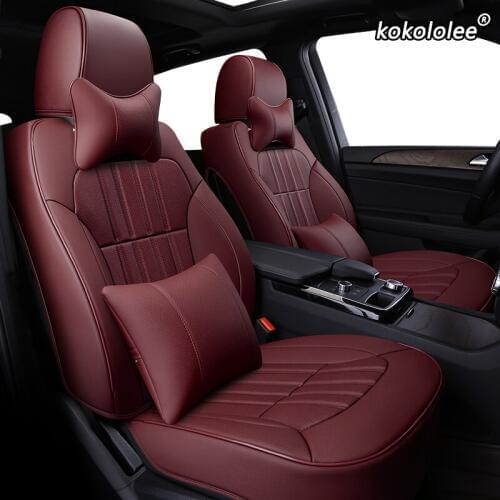 Kokololee Custom Leather car seat cover For LEXUS ES ES250 ES350 ES300h ES240 ES200 ES260 CT CT200h Automobiles Seat Covers