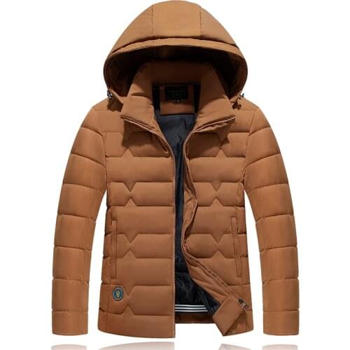 Male Coat Cheap Down Jacket Plus Size 4Xl-9Xl Winter Jacket Men Black Parkas Trench Hooded Camperas Snow Cold Jacket
