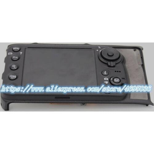 Original Back Rear cover case shell Assy Unit with LCD,Button,Flex cable FPC For Nikon D810 Camera Repairment