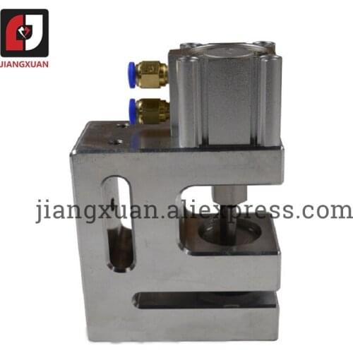 55mm 150mm 200mm 250mm Pneumatic punch machine butterfly hole Euro-hole puncher for PP plastic blister card