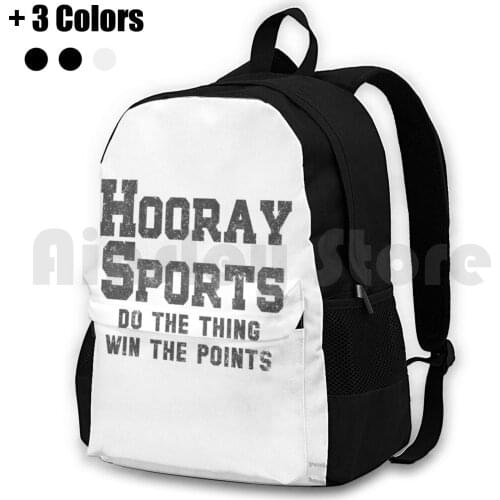 Hooray Sports Do The Thing Win The Points Outdoor Hiking Backpack Riding Climbing Sports Bag Sports Fan Sports Player Athlete