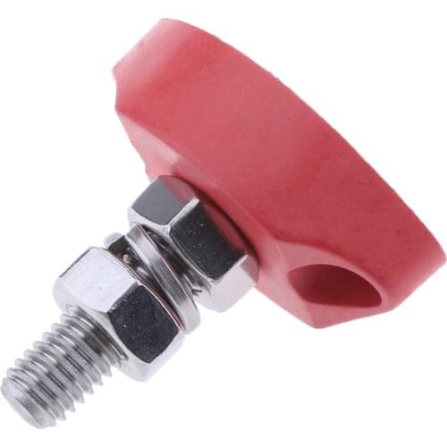 Heavy Duty Stainless Steel Insulated Terminal Block 6mm Single Stud