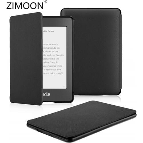 For Amazon Kindle Paperwhite 4 Smart Case PU Leather Hard Cover for Kindle Paperwhite 10th PQ94WIF 2018 Protective Shell