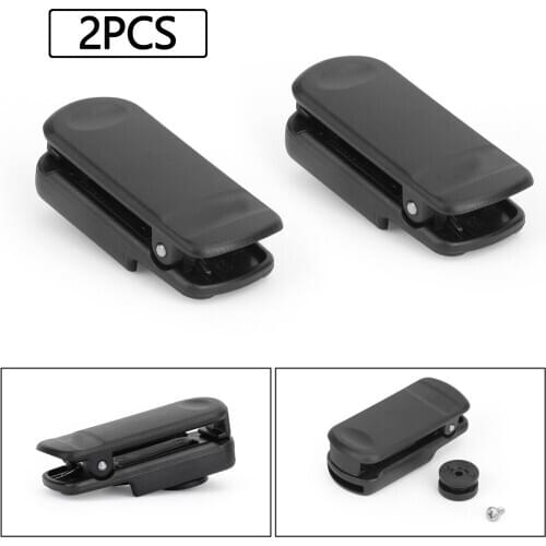 Artudatech 2x Walkie Talkie Back Pocket Clip for Yaesu VX 7R 7RS 7RB 7E 6R 6E 177 HX370S 370SAS HX270 HX471S