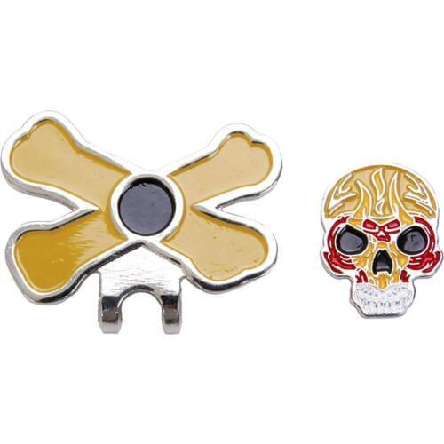 Golf Ball Clip Unique Patterns Markings Golf Cool Markers Golf Cap Clip