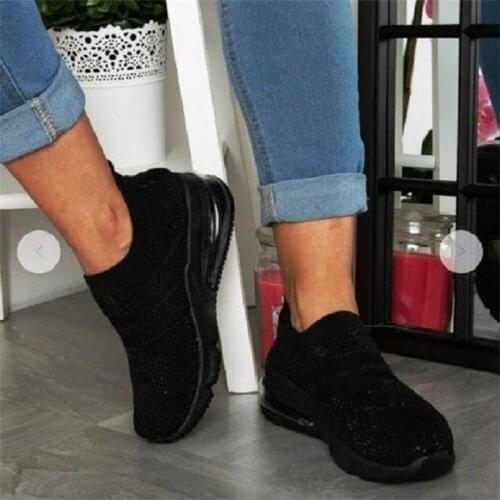 Large 43 Casual Shoes Sports Shoes Womens Breathable Mesh Soft Sole Lightweight Running Shoes Women 2021 New Summer