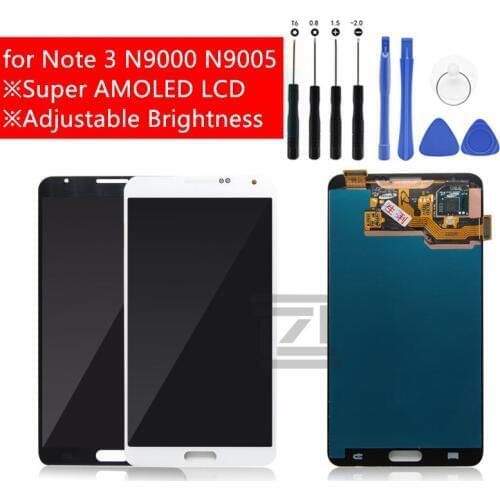 For Samsung Galaxy Note 3 N9000 N9005 LCD Display Touch Screen Digitizer Super AMOLED LCD for Galaxy Note3 Repair Parts