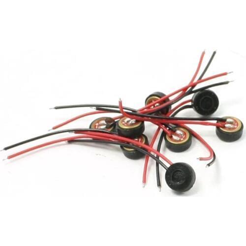 Brand New 10pcs Electret Condenser MIC 4mm x 2mm for PC Phone MP3 MP4