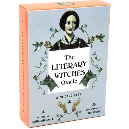 70pcs The Literary Witches Oracle Cards Answers To Questions About Your Creative Life Spiritual Journey Family Party Board Games