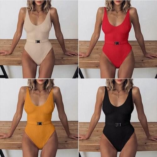 Ciktidin White One-piece Swimwear