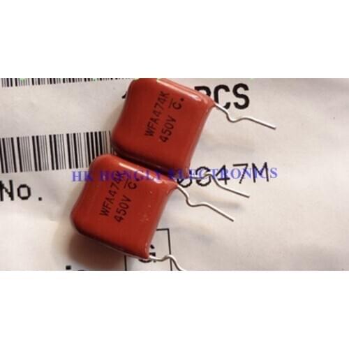 30PCS CBB WFA474K450V 0.47UF 450V P=10mm Capacitor