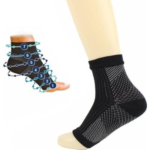 Original Quality Copper Infused Magnetic Foot Support Compression Foot Support Compression Sock For Men Women Foot Care T1185