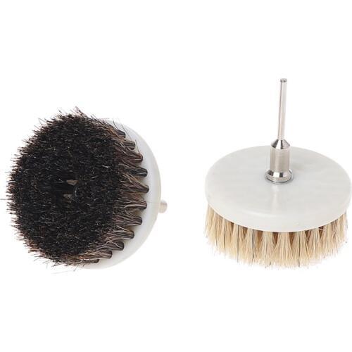 60mm Drill Powered Scrub Heavy Duty Cleaning Brush With Stiff Bristles Tools