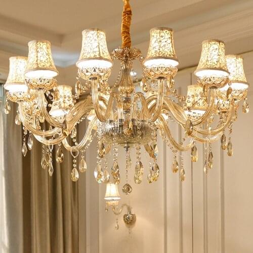 Modern Lighting Fixture Chandeliers Crystal Chandelier for Bedroom Crystal Classic Chandeliers Dining Room Lights Indoor Lamp ZM