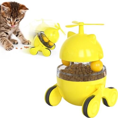 Whirlwind Cat Toys Tumbler Cat Feed Toys Cat Turntable Toy