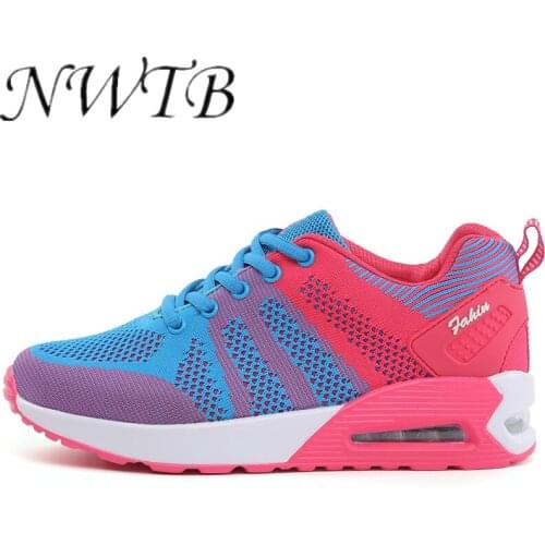 2021 Women Sneakers Breathable Running Shoes Outdoor Sport Fashion Comfortable Casual Shoes Zapatos De Mujer