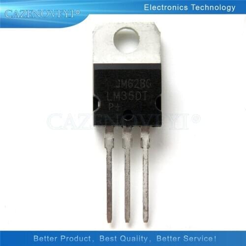 10pcs/lot LM35DT LM35 TO-220 In Stock
