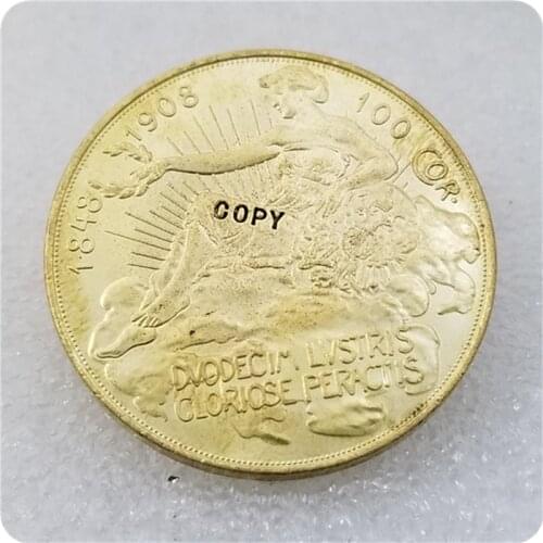 1908 Austria - Habsburg 100 Corona - Franz Joseph I Reign COPY COIN FREE SHIPPING
