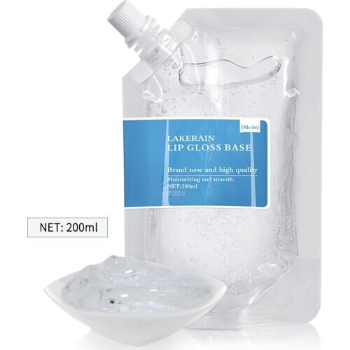 200ml Transparent Lip Gloss Base Oil DIY Lip Gloss Raw Material Gel For Lip Gloss Lipgloss Handmake Liquid Lipstick Wholesale