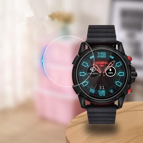3 PCS 9H Tempered Glass Screen Protector For Diesel On Full Guard 2.5 Touchscreen Anti Scratch Bubble Glass Watch Film