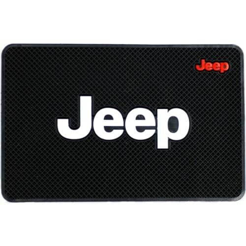 1Pc Car Anti Slip Mat Non Slip Pad Phone Holder For Jeep Renegade Wrangler JK Grand Cherokee Commander Liberty Accessories