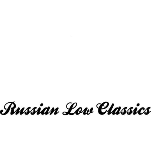 CS-10266# Vinyl Decal Car Sticker Russian Low Classics Waterproof Auto Decors on Truck Bumper Rear Window