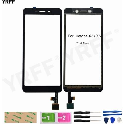 5.5'' Touch Screen Digitizer For Ulefone Armor X5 X3 Front Glass Touch Panel Sensor Free shipping