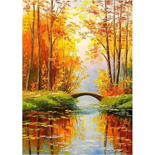 DIY Diamond Painting By Number Kit for Adult, Full Drill Crystal Rhinestone Embroidery Cross Stitch Arts Craft