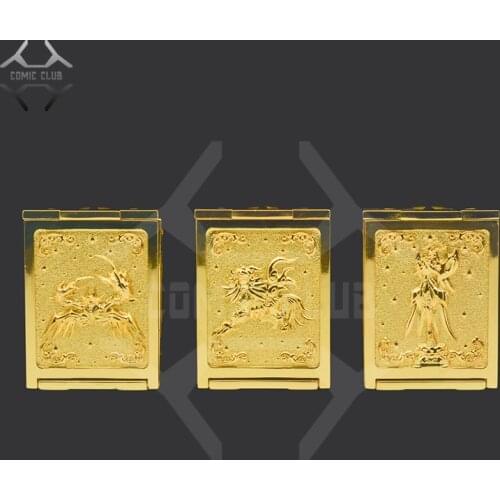COMIC CLUB IN-STOCK 3pcs/set Jmodel SOG Saint Seiya Cloth Myth Metal Pandora Box Vol 2 Cancer Virgo Leo For Collection