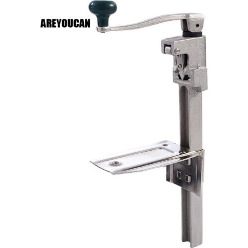 Commercial Restaurant Desk Style Can Opener Industrial Table Mount Manual Bottle Tin Opener Jar Opener Kitchen Cooking Tool