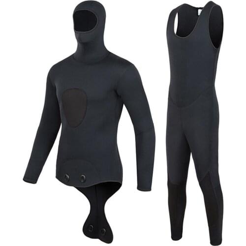 3MM Diving Suit Thick Camouflage Fish Hunting Suit Warm And Wear-resistant Neoprene Split Snorkeling Free Diving Wet Suit