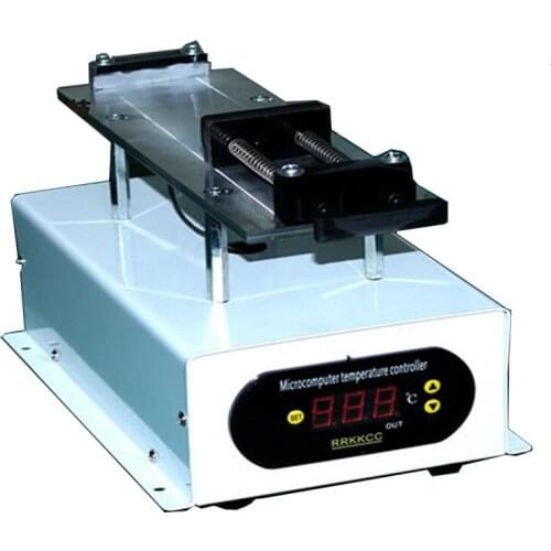 Heating Plate Edge in frame Glue Cleaning For Samsung S8 S9 Note8 s10 Middle Frame Glue Remove Back Glass Separate Securing clip