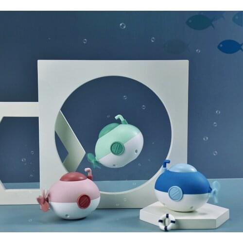 New Bathroom Childrens Bathing And Water Playing Submarine Wind Up Chain Toys Cute Little Submarine Bathing Bathtub Toys Gifts