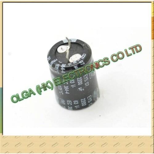 .The new ROE EYS series 2200uF / 63V electrolytic capacitor