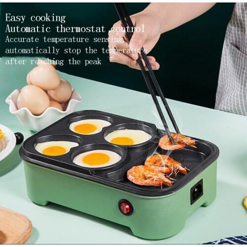 New Type Intelligent Temperature Control Fried Egg Burger Machine Non-Stick Bottom Pancake Egg Breakfast Machine