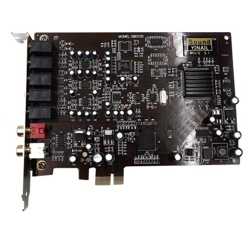 Nature Sound Blessed PCI-E 5.1 Creative Sound Card SN0105 Sb0105 PCIE 5.1 for XP WINDOWS 7/8/10