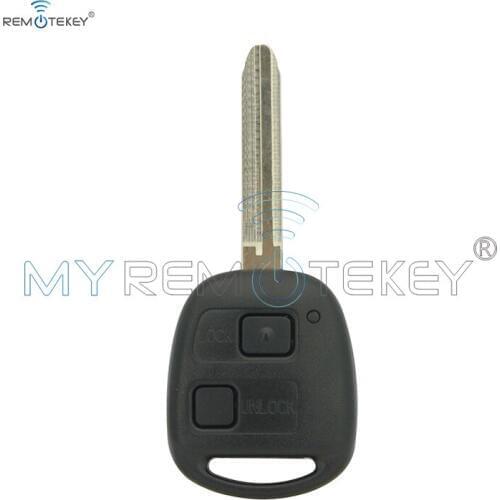Remtekey 50171 Remote key 2 button TOY43 blade 434mhz with 4D67 chip for Toyota Land Cruiser FJ Cruiser 1998-2011