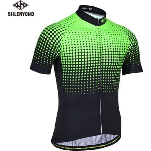 SIILENYOND New Bike Pro Cycling Jersey Ropa Ciclismo MTB Bicycle Cycling Clothing Summer Bike Jersey Shirt Maillot Ciclismo