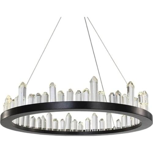 Modern led Chandelier for Kitchen Dining Room Living Room Suspension luminaire Hanging Gold Black Bedroom Chandeliers Fixtures