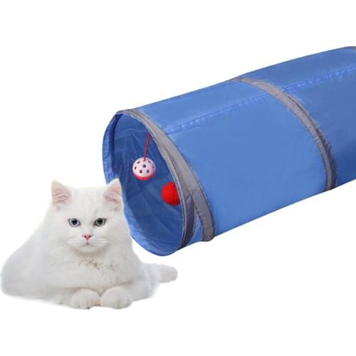 Pet Cat Tunnel Toy Creative Interactive Funny Cat Toy Pet Tube Toys For Kittens Pet Interactive Training Supplies