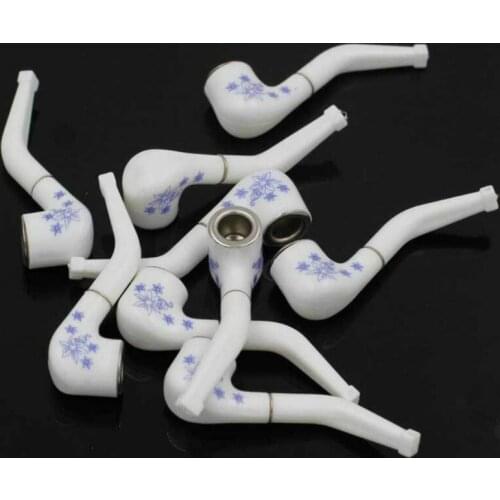 1pcs White Health Holder Smoking Body Filtering Filter Cigar Holder Smoking Accessories In Cigarette Case Box Hookah Filters