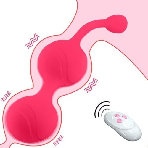 10 Speed Vibrating Egg Remote Control Vaginal Tight Exercise Kegel Balls Vibrator Silicone Ben Wa Ball Adults Sex Toys For Women
