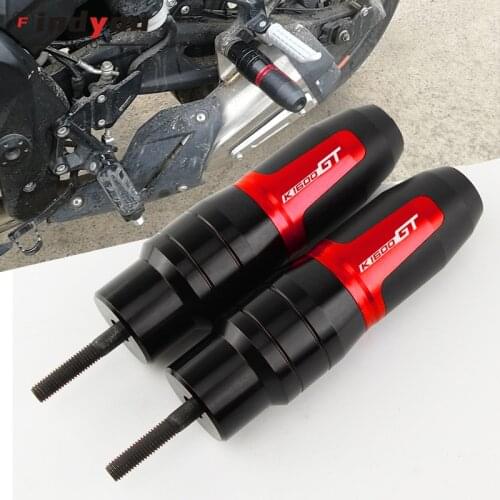 For BMW K1600GT K1600 GT K 1600 GTL 2011-2020 2019 Motorcycle Accessoires CNC Falling Exhaust Sliders Crash pad slider Protector