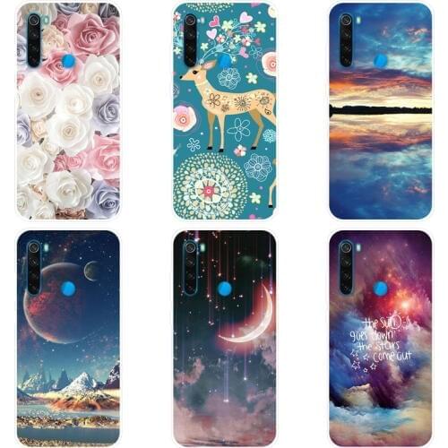 For Redmi 8T Case Silicone TPU Phone Case For Xiaomi Redmi 8T Global Version Redmi8T 8 T Case Soft Cover
