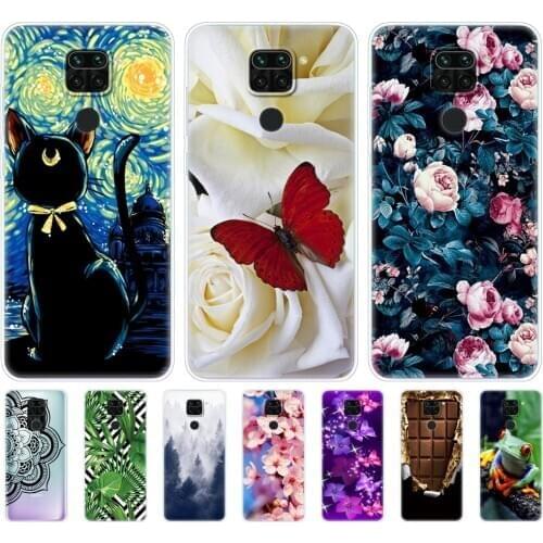 For Xiaomi Redmi Note 9 Case Silicon Soft Tpu Phone Cover For Redmi Note 9 Pro Case On Note 9 Pro Max Back Protective Bag Bumper