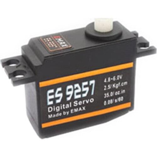 Emax ES9257 Micro Digital Servo 3D Align Trex 450 Helicopter Tail Micro Servo For Rc Planes Remote Control Airplanes Parts